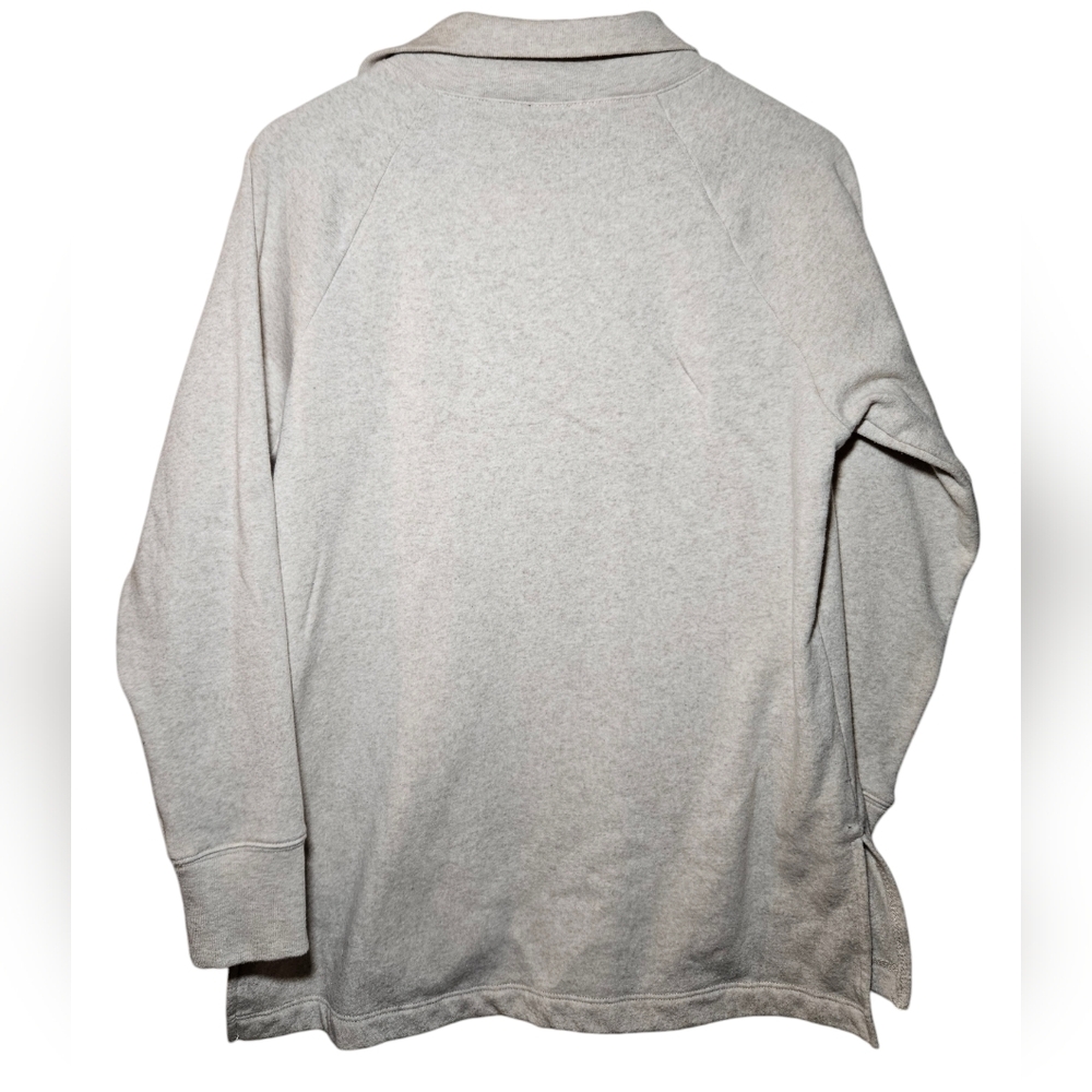 J. Crew Cowl Button Neck Sweatshirt - Picture 4 of 4